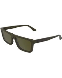 Calvin Klein - Ck26504S 330 Sunglasses Acetate Squared Normal - Lyst