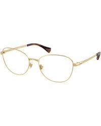 Ralph Lauren - Ra6063 9004 Optical Frames Metal Round Normal - Lyst