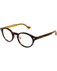 Gucci - Gg1127Oj 002 Optical Frames Plastic Round - Lyst