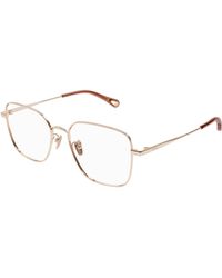 Chloé - Ch0214Oa 003 Optical Frames Metal Squared - Lyst