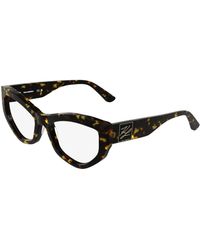 KARL LAGERFELD - Kl6211 242 Optical Frames Acetate Cat Eye Normal - Lyst