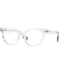 Burberry - Be2375 Evelyn 3024 Optical Frames Acetate Cat Eye Normal - Lyst