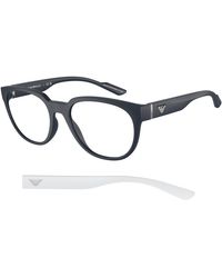 Emporio Armani - Ea3224 5088 Optical Frames Injected Pantos - Lyst