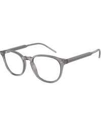 Giorgio Armani - Ar7259 6071 Optical Frames Acetate Transparent Pantos Normal - Lyst