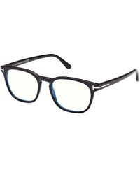 Tom Ford - Ft5818-B 001 Optical Frames Acetate Squared Normal - Lyst