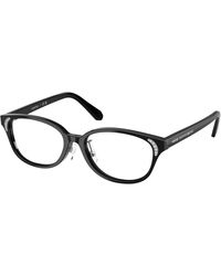Swarovski - Sk2040D 1001 Optical Frames Acetate Round Normal - Lyst