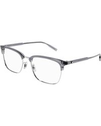 Montblanc - Mb0199Oa 008 Optical Frames Acetate Squared - Lyst