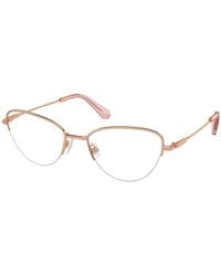 Swarovski - Sk1010 4014 Optical Frames Metal Transparent Cat Eye Normal - Lyst