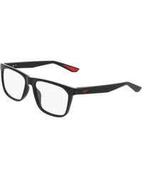 Nike - 7414 006 Optical Frames Bio-Injected Squared Normal - Lyst