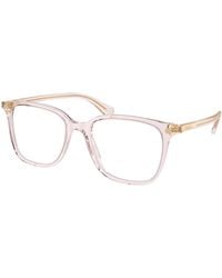 Ralph Lauren - Ra7147 6043 Optical Frames Acetate Transparent Squared Normal - Lyst