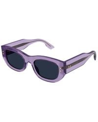 Gucci - Gg1215S 003 Sunglasses Acetate Squared Normal - Lyst
