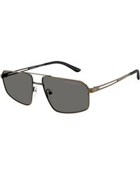 Emporio Armani - Ea2173 327087 Sunglasses Metal Pilot Normal - Lyst