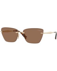 Vogue Eyewear - Vo4332S 848/73 Sunglasses Metal Cat Eye Normal - Lyst