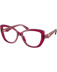 Michael Kors - Mk4163U Dervio 4032 Optical Frames Acetate Butterfly Normal - Lyst