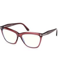 Tom Ford - Ft6064-B 071 Optical Frames Acetate Cat Eye Normal - Lyst