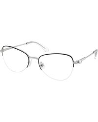 Swarovski - Sk1032 4045 Optical Frames Metal Round Normal - Lyst