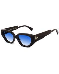 Xlab - Tavolara Sunglasses Acetate Light Cat Eye Polarized - Lyst