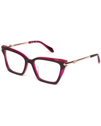Just Cavalli - Vjc123 09Yq Optical Frames Acetate Butterfly - Lyst