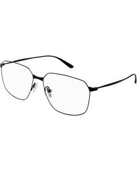 Balenciaga - Bb0414O 001 Optical Frames Acetate Transparent Squared - Lyst