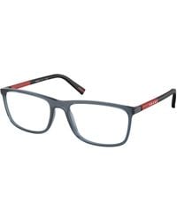 Prada Linea Rossa - Ps 03Qv Czh1O1 Optical Frames Injected Squared Normal - Lyst