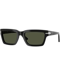 Persol - Po3363S 95/31 Sunglasses Acetate Squared Normal - Lyst