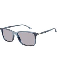 Giorgio Armani - Ar8218 6165M3 Sunglasses Acetate Squared Photochromatic - Lyst