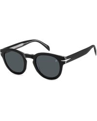 David Beckham - Db 7041/S Flat 7C5/Ir Sunglasses Acetate Round - Lyst