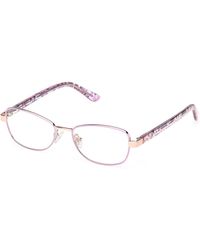 Guess - Gu50266 079 Optical Frames Metal Squared Normal - Lyst