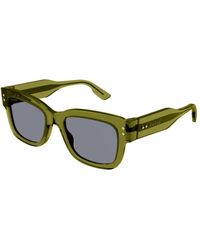 Gucci - Gg1217S 004 Sunglasses Acetate Squared Normal - Lyst