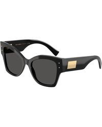 Dolce & Gabbana - Dg4478 501/87 Sunglasses Acetate Cat Eye Normal - Lyst