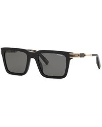 Chopard - Sch411 700P Sunglasses Acetate Smoke Squared Polarized - Lyst