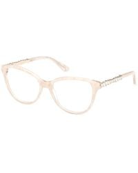 Guess - Gm50060 59 Optical Frames Acetate Cat Eye Normal - Lyst