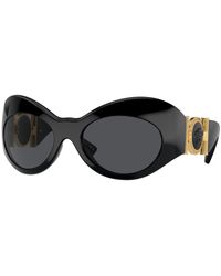 Versace - Ve4462 Gb1/87 Sunglasses Injected Geometric Normal - Lyst