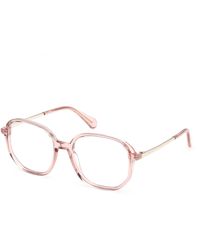 MAX&Co. - Mo5199 072 Optical Frames Injected Geometric Normal - Lyst