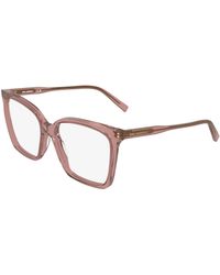 KARL LAGERFELD - Kl6231 652 Optical Frames Acetate Squared Normal - Lyst