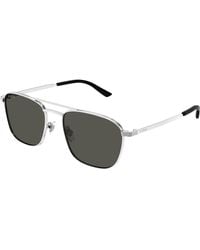 Gucci - Gg1881S 001 Sunglasses Metal Squared - Lyst