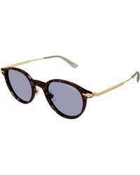 Montblanc - Mb0362S 002 Sunglasses Acetate Round - Lyst