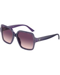 Jimmy Choo - Jc5005 50447W Sunglasses Acetate Squared Normal Shaded - Lyst