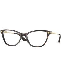 Versace - Ve3309 108 Optical Frames Acetate Cat Eye Normal - Lyst
