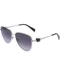 Liu Jo - Lj161S 040 Sunglasses Metal Pilot Normal - Lyst