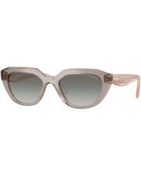 Vogue Eyewear - Vo5711S 330111 Sunglasses Nylon Geometric Normal Nuanced - Lyst