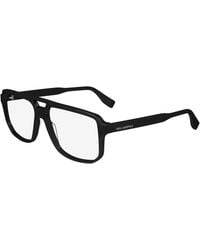 KARL LAGERFELD - Kl6156 001 Optical Frames Acetate Pilot Normal Normal - Lyst