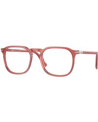 Persol - Po3337V 1198 Optical Frames Acetate Transparent Pantos Normal - Lyst