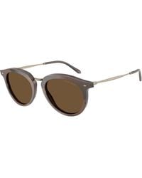 Giorgio Armani - Ar6191 646753 Sunglasses Metal Pantos Normal - Lyst