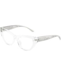 Dolce & Gabbana - Dg3412 3133 Optical Frames Acetate Cat Eye Normal - Lyst