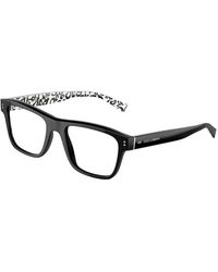 Dolce & Gabbana - Dg3362 3389 Optical Frames Plastic Squared - Lyst