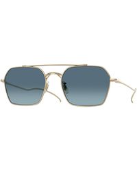 Oliver Peoples - Ov1365St Tk-15 5035Q8 Sunglasses Titanium Geometric Normal - Lyst