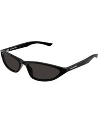 Balenciaga - Bb0402S 001 Sunglasses Acetate Round - Lyst
