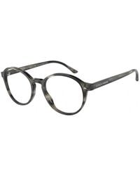 Giorgio Armani - Ar7004 5877 Optical Frames Acetate Transparent Pantos Normal - Lyst