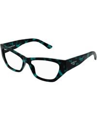 Balenciaga - Bb0372O 003 Optical Frames Acetate Transparent Cat Eye - Lyst